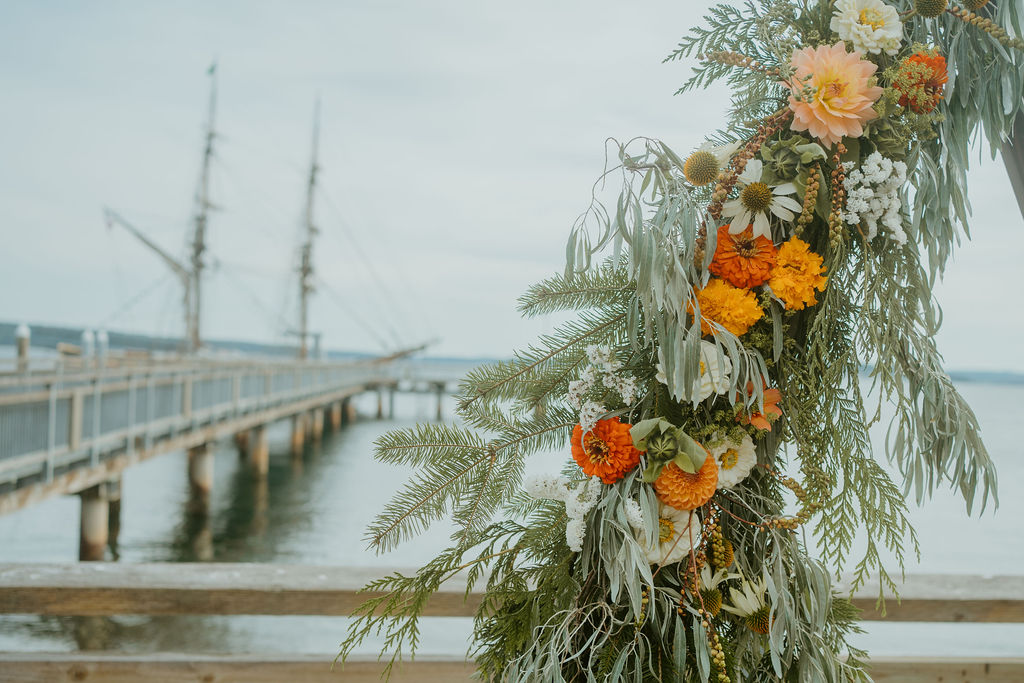 Port Townsend Florist - Wedding Arch