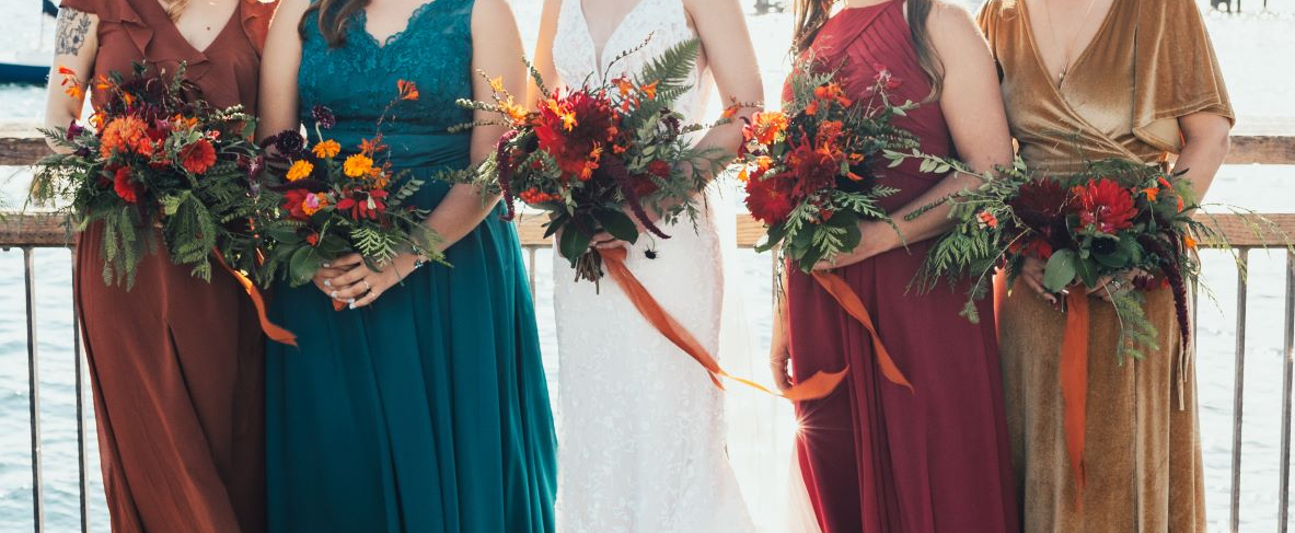 Bridal Bouquet - Port Townsend Florist - Locally Grown Wedding Floral Design