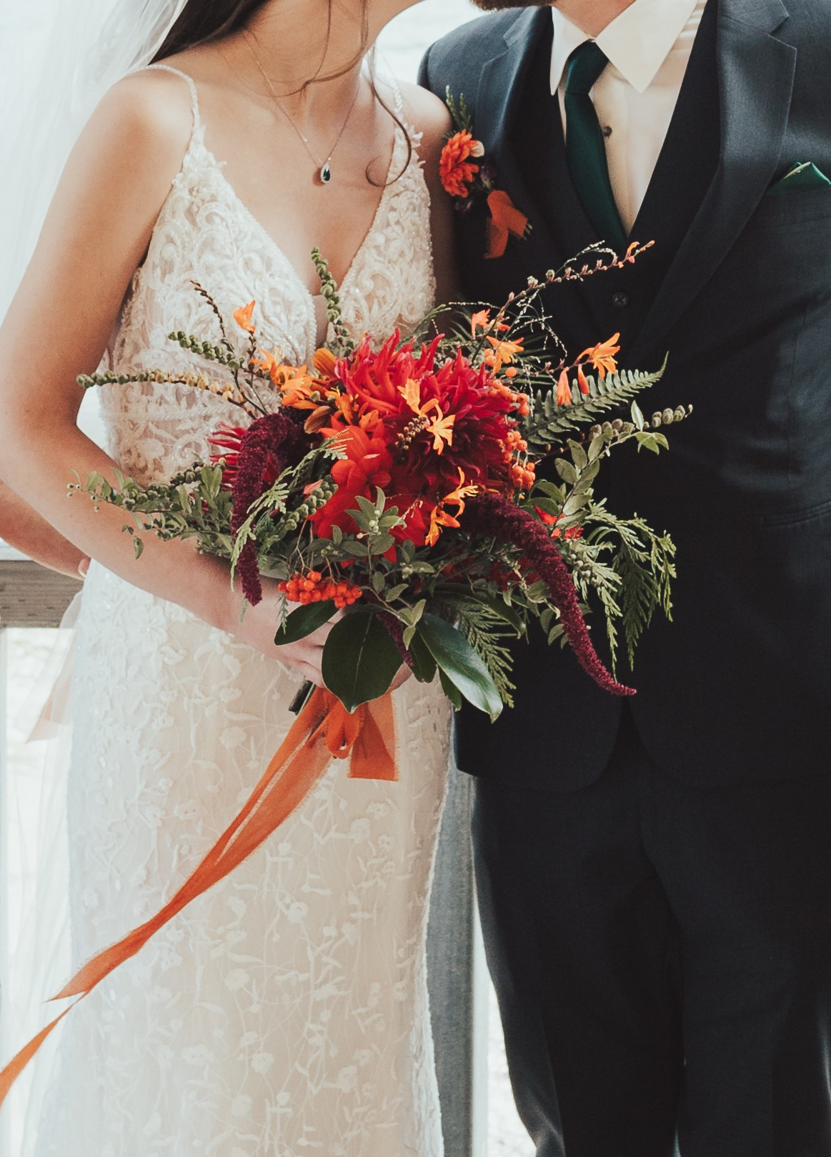 Bridal Bouquet - Port Townsend Florist - Locally Grown Wedding Floral Design