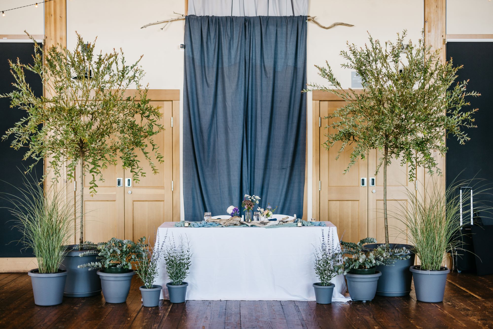 Sweetheart Table Backdrop - Event Decor - Port Townsend Wedding Styling