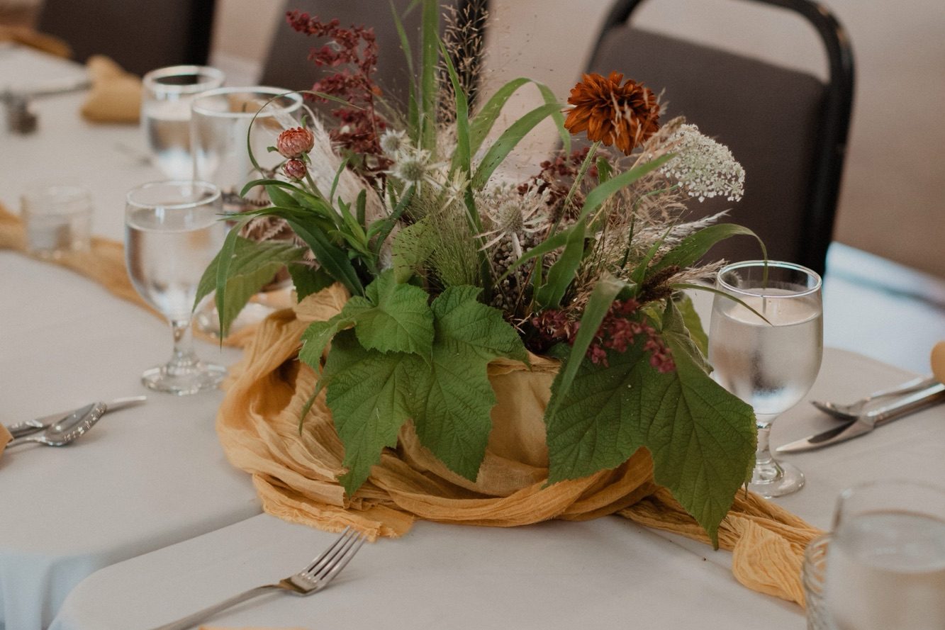 Centerpieces - Port Townsend Florist - Locally Grown Wedding Floral Design