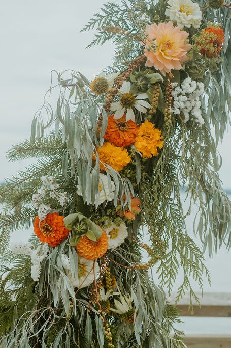 Port Townsend Florist - Wedding Arch